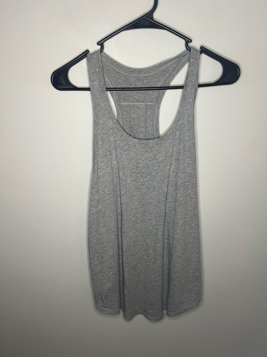 lululemon athletica Tops - Lululemon womans Grey Racerback Tank Top lightweight